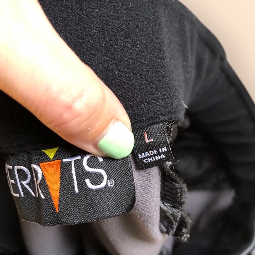 KERRITS Women’s Riding Pants Grey Black Equestrian Horses Riding Comfort Large - Picture 15 of 16